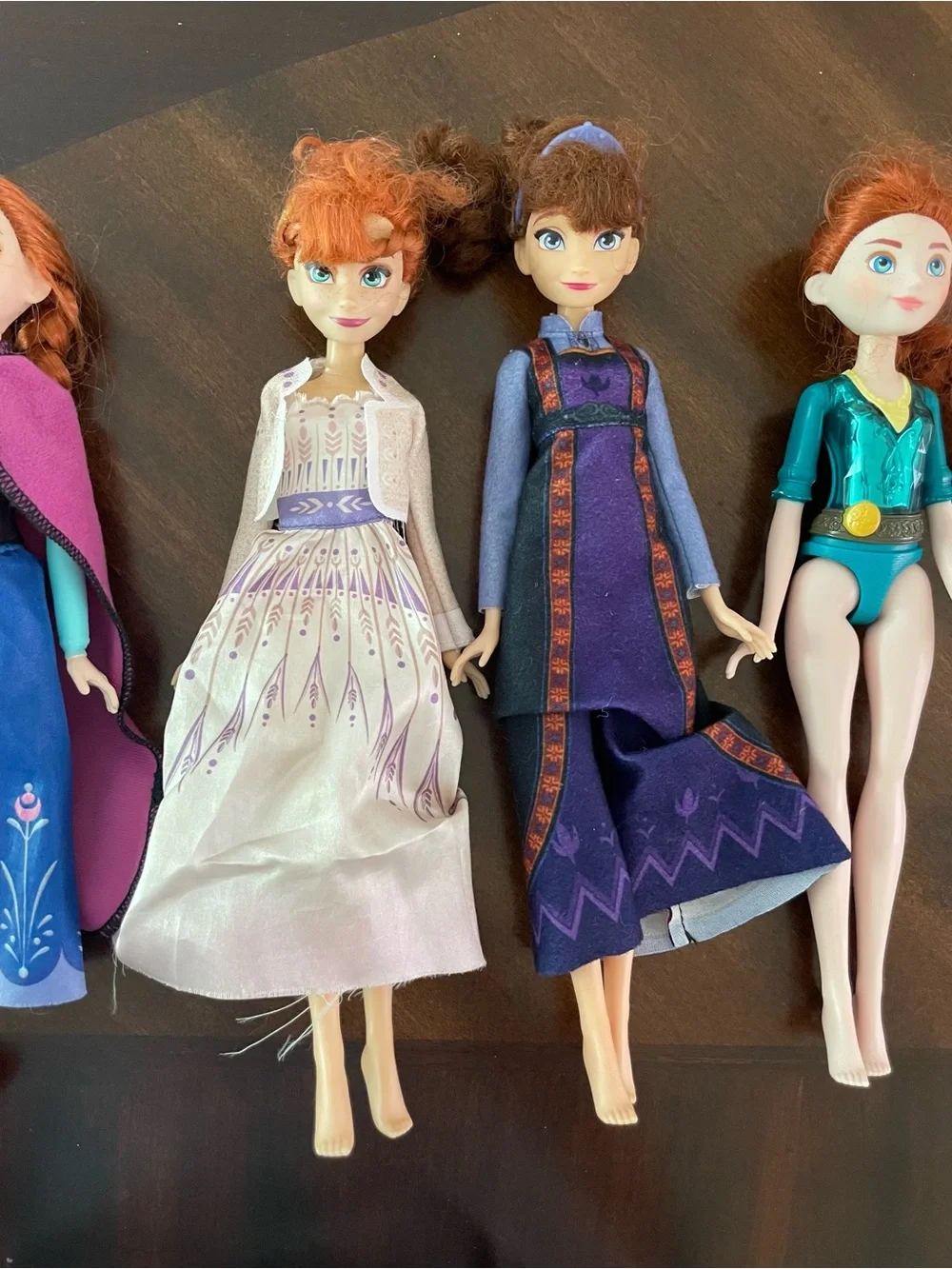 Set of 5 Disney Dolls